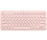 Logitech K380 Multi-Device Bluetooth Keyboard - Teclado - inalámbrico - Bluetooth 3.0 - QWERTY - español - rosa