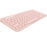 Logitech K380 Multi-Device Bluetooth Keyboard - Teclado - inalámbrico - Bluetooth 3.0 - QWERTY - español - rosa