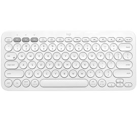 Logitech K380 Multi-Device Bluetooth Keyboard - Teclado - inalámbrico - Bluetooth 3.0 - QWERTY - español - blanco hueso