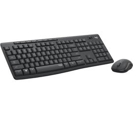 Logitech MK295 Silent - Juego de teclado y ratón - inalámbrico - 2.4 GHz - Black