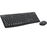 Logitech MK295 Silent - Juego de teclado y ratón - inalámbrico - 2.4 GHz - Black