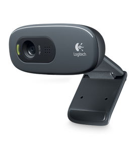 Logitech HD Webcam C270 - Webcam - color - 1280 x 720 - audio - USB 2.0