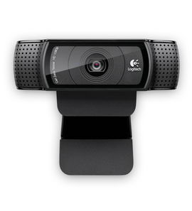Logitech HD Pro Webcam C920 - Webcam - color - 1920 x 1080 - audio - USB 2.0 - H.264