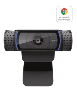 Logitech C920 HD Pro cámara web 15 MP 1920 x 1080 Pixeles USB 2.0 Negro