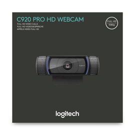 Logitech C920 HD Pro cámara web 15 MP 1920 x 1080 Pixeles USB 2.0 Negro Logitech C920 HD Pro cámara web 15 MP 1920 x 1080 Pixeles USB 2.0 Negro