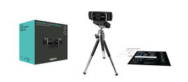 Logitech HD Pro Webcam C922 - Webcam - color - 720p, 1080p - audio - H.264