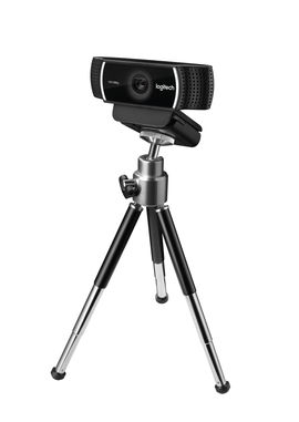 Logitech HD Pro Webcam C922 - Webcam - color - 720p, 1080p - audio - H.264