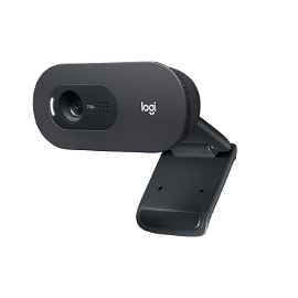 Logitech C505 - Webcam - color - 720p - focal fijado - audio - USB