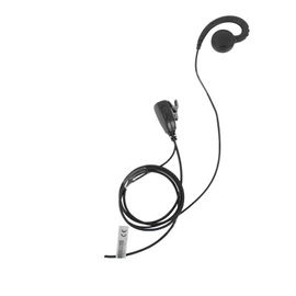Micrófono de solapa con audífono ajustable al oído para HYT TC-610P/TC-780 Micrófono de solapa con audífono ajustable al oído para HYT TC-610P/TC-780