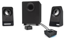 Logitech Z213 - Sistema de altavoces - para PC - canal 2.1 - 7 vatios (Total)