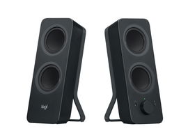 Logitech Z207 Bluetooth Computer Speakers - Altavoces - para PC - canal 2.0 - inalámbrico - Bluetooth - 5 vatios (Total) - negro