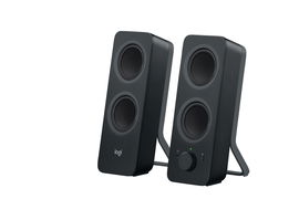 Logitech Z207 Bluetooth Computer Speakers - Altavoces - para PC - canal 2.0 - inalámbrico - Bluetooth - 5 vatios (Total) - negro