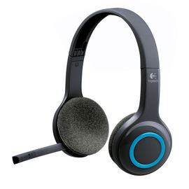 Logitech H600 - Auricular - en oreja - 2,4 GHz - inalámbrico