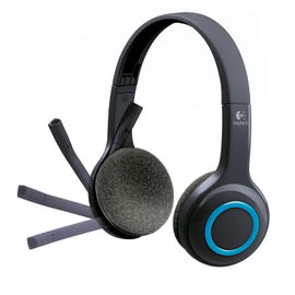 Logitech H600 - Auricular - en oreja - 2,4 GHz - inalámbrico