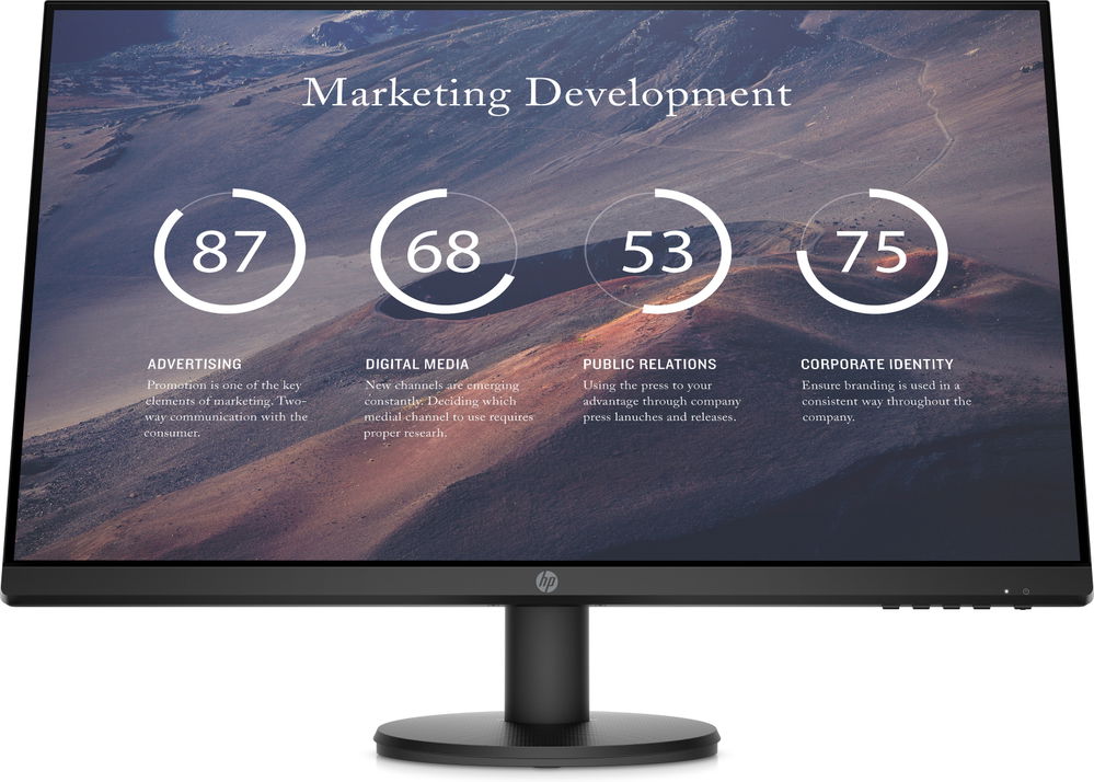 HP P27v G4 - Monitor LED - 27