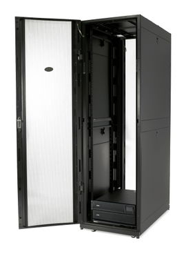 APC NetShelter SX Enclosure with Sides - Rack - negro - 42U - 19