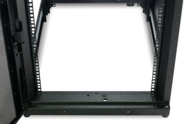 APC NetShelter SX Enclosure with Sides - Rack - negro - 42U - 19