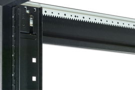APC NetShelter SX Enclosure with Sides - Rack - negro - 42U - 19