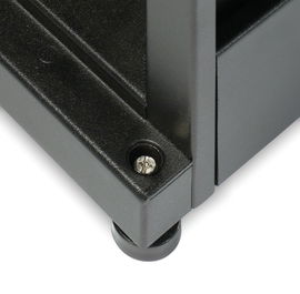APC NetShelter SX Enclosure with Sides - Rack - negro - 42U - 19