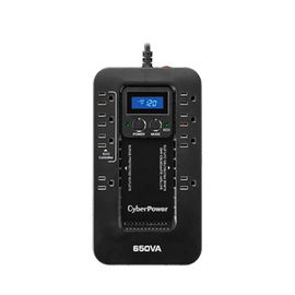 UPS de 650 VA/390 W, Topología Standby con Modo Ahorrador ECO, Entrada 120 Vca NEMA 5-15P, Con 8 Tomas NEMA 5-15R UPS de 650 VA/390 W, Topología Standby con Modo Ahorrador ECO, Entrada 120 Vca NEMA 5-15P, Con 8 Tomas NEMA 5-15R