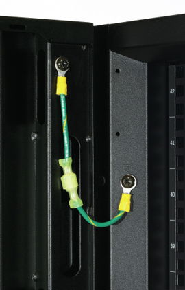 APC NetShelter SX Enclosure with Sides - Rack - negro - 42U - 19