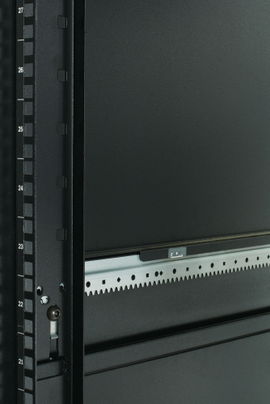 APC NetShelter SX Enclosure with Sides - Rack - negro - 42U - 19