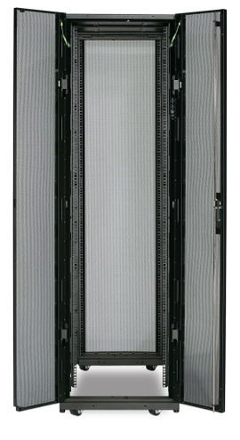 APC NetShelter SX Enclosure with Sides - Rack - negro - 42U - 19