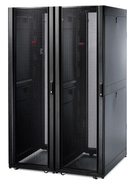 APC NetShelter SX Enclosure with Sides - Rack - negro - 42U - 19
