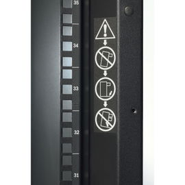 APC NetShelter SX Enclosure with Sides - Rack - negro - 42U - 19