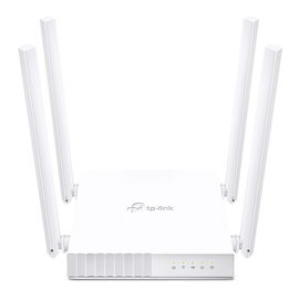 Router Inalámbrico doble banda AC, 2.4 GHz y 5 GHz Hasta 733 Mbps, 4 antenas externas omnidireccional, 4 Puertos LAN 10/100 Mbps, 1 Puerto WAN 10/100 Mbps