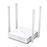 Router Inalámbrico doble banda AC, 2.4 GHz y 5 GHz Hasta 733 Mbps, 4 antenas externas omnidireccional, 4 Puertos LAN 10/100 Mbps, 1 Puerto WAN 10/100 Mbps