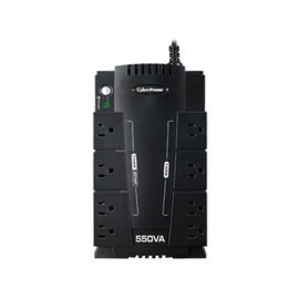 UPS de 550 VA/330 W, Topología Standby, Entrada 120 Vca NEMA 5-15P, Tipo Gabinete Compacto, Con 8 Tomas NEMA 5-15R UPS de 550 VA/330 W, Topología Standby, Entrada 120 Vca NEMA 5-15P, Tipo Gabinete Compacto, Con 8 Tomas NEMA 5-15R