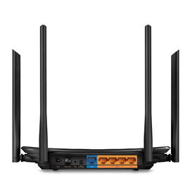 Router inalámbrico AC 1200 doble banda 1 puerto WAN 10/100/1000 Mbps Y 4 puertos LAN 10/100/1000 Mbps Router inalámbrico AC 1200 doble banda 1 puerto WAN 10/100/1000 Mbps Y 4 puertos LAN 10/100/1000 Mbps