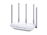 Router Inalámbrico doble banda AC, 2.4 GHz y 5 GHz Hasta 1350 Mbps, 5 antenas externas omnidireccional, 4 Puertos LAN 10/100 Mbps, 1 Puerto WAN 10/100 Mbps