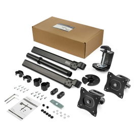 StarTech.com Brazo para Escritorio de Dos Monitores - con Barra Horizontal - Soporte de Mordaza/Ojal para Escritorio StarTech.com Brazo para Escritorio de Dos Monitores - con Barra Horizontal - Soporte de Mordaza/Ojal para Escritorio