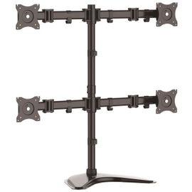 StarTech.com Base de Soporte Ajustable VESA para 4 Monitores de hasta 27 Pulgadas StarTech.com Base de Soporte Ajustable VESA para 4 Monitores de hasta 27 Pulgadas