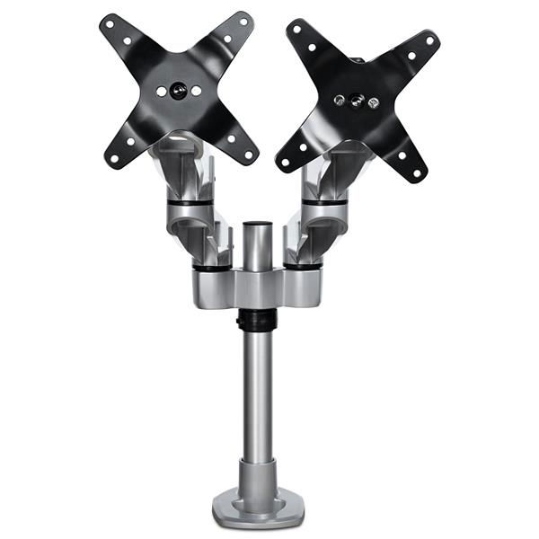 StarTech.com Brazo de Soporte de Escritorio Articulado VESA para 2 Monitores de hasta 27 Pulgadas - Montura de Grommet o Mordaza StarTech.com Brazo de Soporte de Escritorio Articulado VESA para 2 Monitores de hasta 27 Pulgadas - Montura de Grommet o Mordaza
