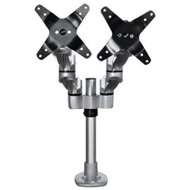 StarTech.com Brazo de Soporte de Escritorio Articulado VESA para 2 Monitores de hasta 27 Pulgadas - Montura de Grommet o Mordaza StarTech.com Brazo de Soporte de Escritorio Articulado VESA para 2 Monitores de hasta 27 Pulgadas - Montura de Grommet o Mordaza