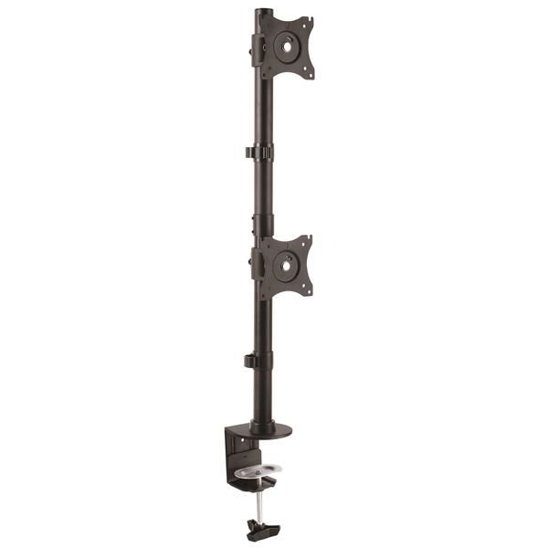 StarTech.com Base de Soporte Vertical VESA Ajustable para Dos Monitores de hasta 27 Pulgadas StarTech.com Base de Soporte Vertical VESA Ajustable para Dos Monitores de hasta 27 Pulgadas