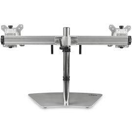 StarTech.com Base Soporte para 2 Monitores - Horizontal - Color Plata StarTech.com Base Soporte para 2 Monitores - Horizontal - Color Plata