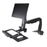 StarTech.com Brazo de Soporte de Pie y Sentado Ajustable VESA para Monitores de hasta 24 Pulgadas con Soporte para Teclado y Ratón