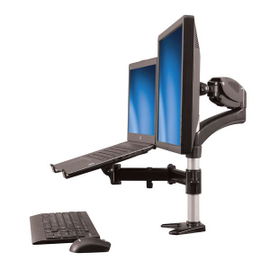 StarTech.com Brazo para un Monitor - Base para Ordenador Portátil con Ajuste de Altura de un Toque StarTech.com Brazo para un Monitor - Base para Ordenador Portátil con Ajuste de Altura de un Toque