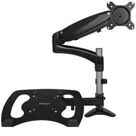 StarTech.com Brazo para un Monitor - Base para Ordenador Portátil con Ajuste de Altura de un Toque StarTech.com Brazo para un Monitor - Base para Ordenador Portátil con Ajuste de Altura de un Toque
