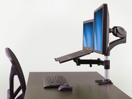 StarTech.com Brazo para un Monitor - Base para Ordenador Portátil con Ajuste de Altura de un Toque StarTech.com Brazo para un Monitor - Base para Ordenador Portátil con Ajuste de Altura de un Toque