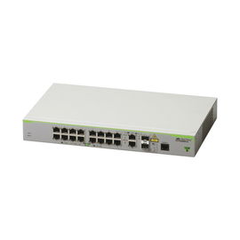 Switch Administrable CentreCOM FS980M, Capa 3 de 16 Puertos 10/100 Mbps + 2 puertos RJ45 Gigabit/SFP Combo