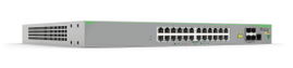 Switch PoE+ Administrable CentreCOM FS980M, Capa 3 de 24 Puertos 10/100 Mbps + 4 puertos SFP, 375 W