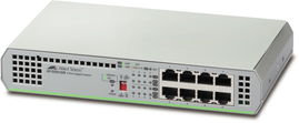 Switch Gigabit No Administrable, 8 Puertos 10/100/1000 Mbps fuente de alimentación interna