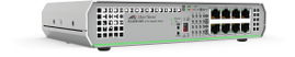 Switch Gigabit No Administrable, 8 Puertos 10/100/1000 Mbps fuente de alimentación interna