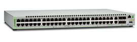 Switch Stackeable Capa 3, 48 puertos 10/100/1000Mbps + 2 puertos SFP Combo + 2 puertos SFP+ 10G Stacking