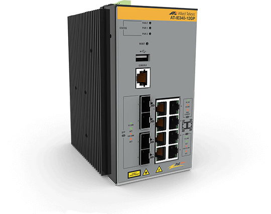 SWITCH INDUSTRIAL POE+ CAPA 3 D/8 PUERTOS 10/100/1000-T, 4 x SFP